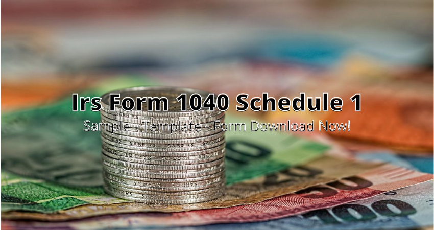 schedule 1 of irs 1040