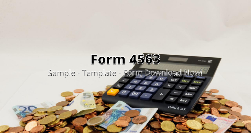 magic form 4563