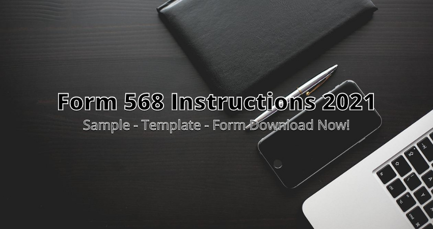 form 3568 instructions