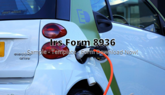 IRS Form 8936 Instructions